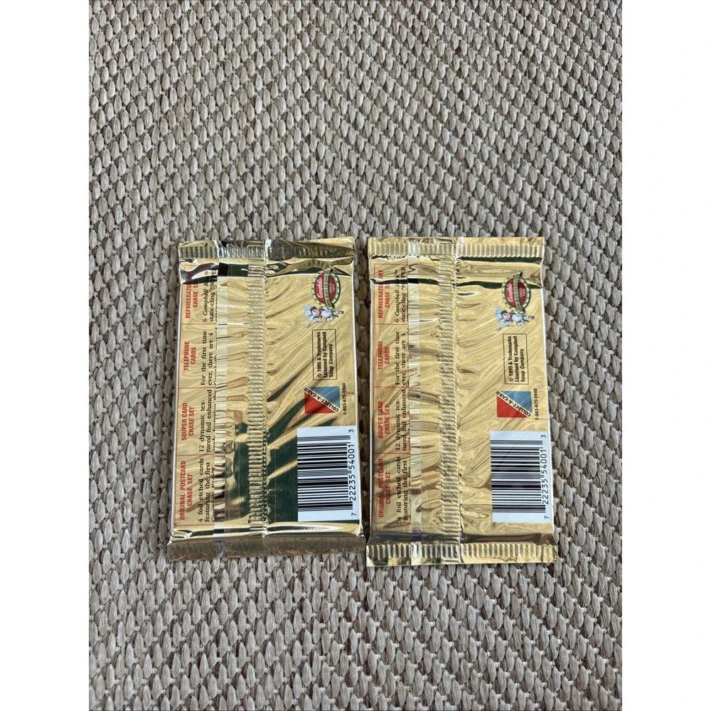 1995 The Campbell's Soup Collection Cards 2 Packs Each Have 8 Cards